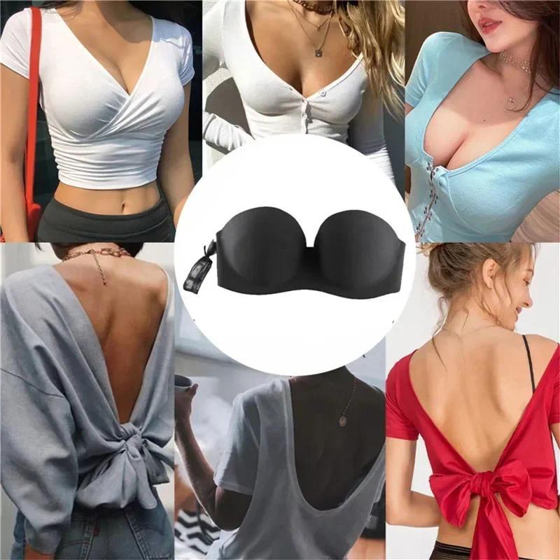 Backless Bra for Women Strapless Underwear for Women Wireless Bra Underwear for Women