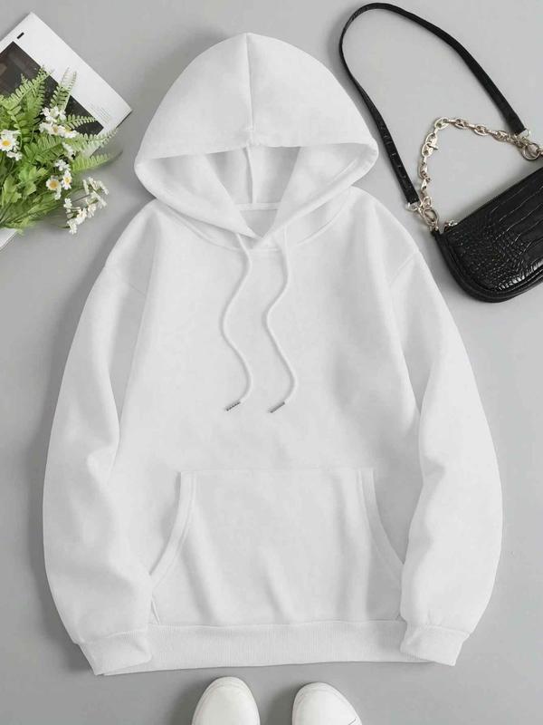 Women's Cartoon Star Print Hoodie, Fashion Casual Long Sleeve Hooded Sweatshirt for Daily Holiday Outdoor Wear, Women Clothing for Fall & Winter