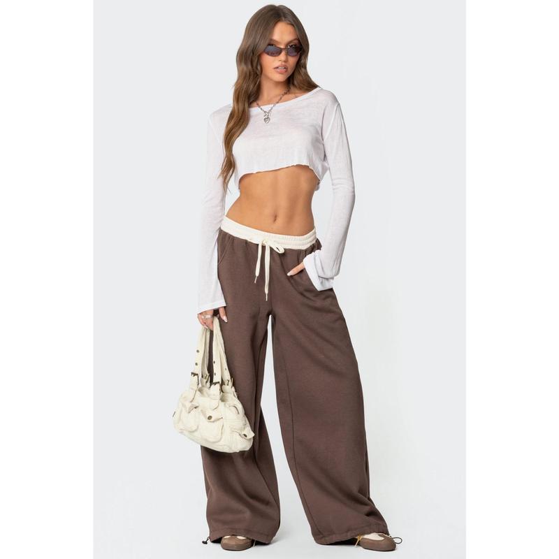 Mikki Wide Leg Sweatpants