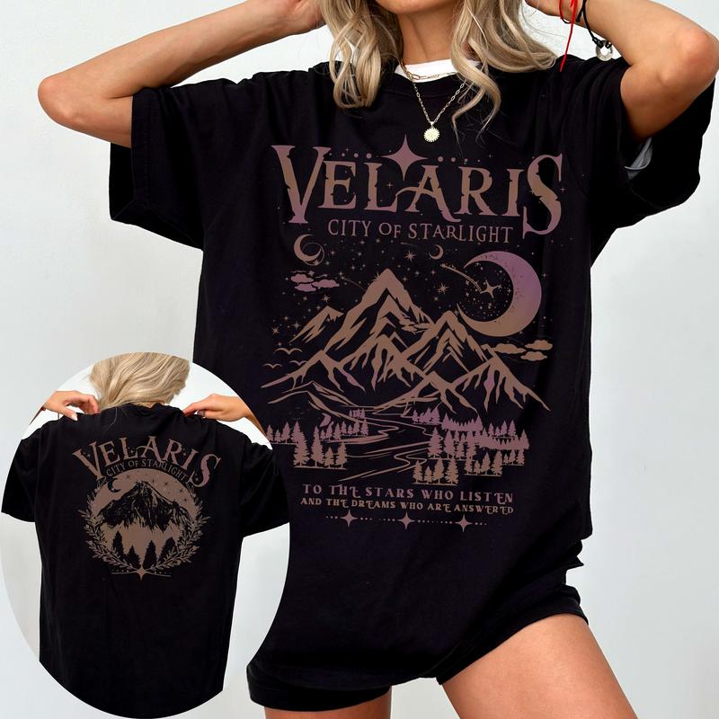 Velaris Shirt, ACOTAR Not Comfort Colors, City Of Starlight, Night Court T-Shirt, Rhysand Quotes, Sarah J Maas Apparel, Book Lover Gift