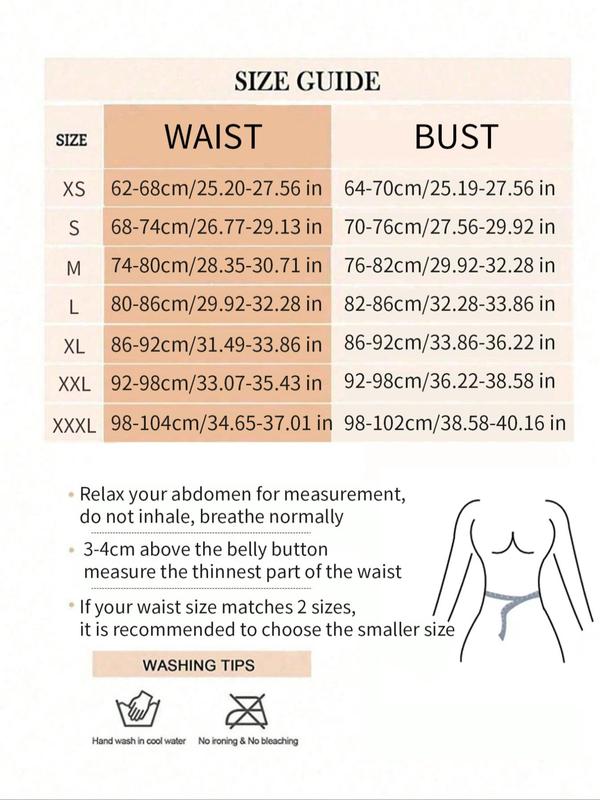 Women's Adjustable Zipper Corset Waist Trainer, Lady Mufti Clothes, Fall High Stretch Tummy Control Shaper Belt, Ladies Sexy Shapewear for All Seasons, Women's Fall Clothing Girdle