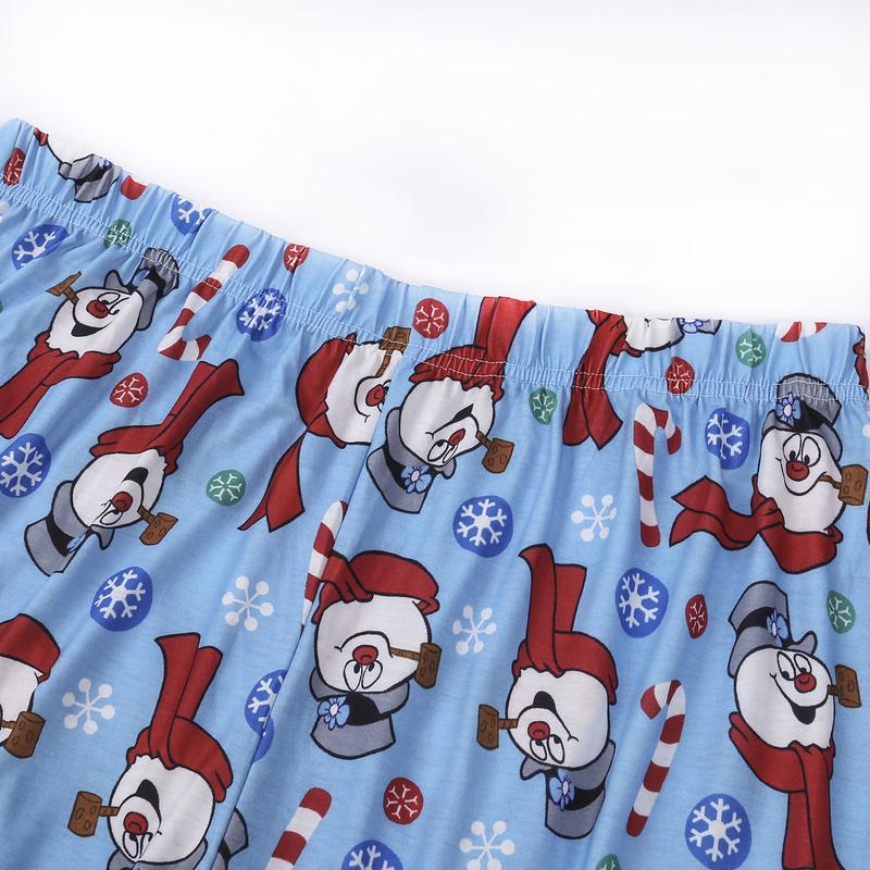 Family Matching Christmas Snowman Pajamas Set PJs Xmas Gift Sleepwear Nightwear Outfit Clothes