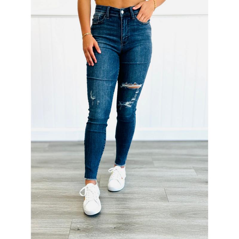 Judy Blue The Best Is Yet To Come Skinny Jeans (Reg. & Plus)