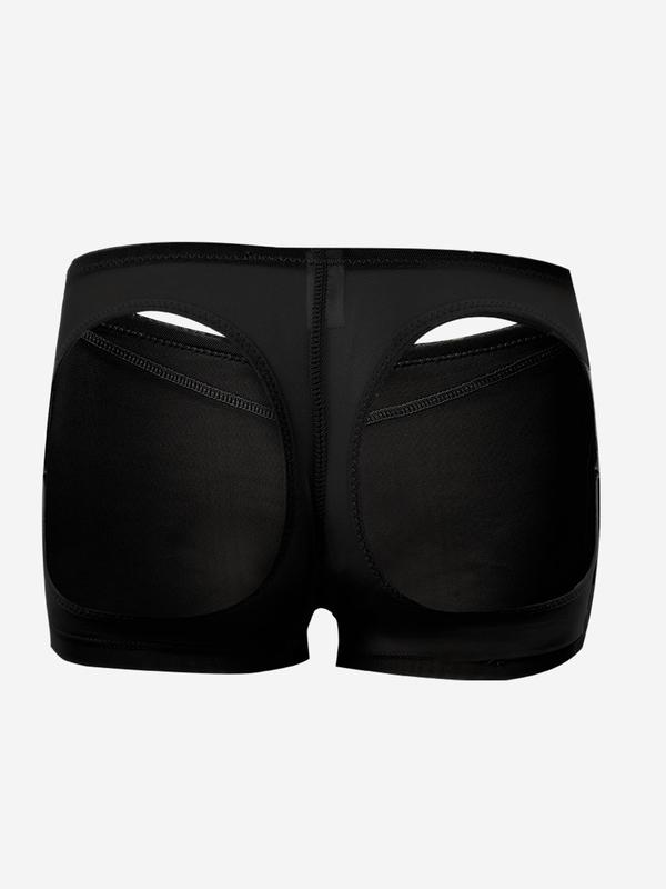 Women's Breathable Cut Out Butt Lifting Shapewear Shorts, Basic Butt Enhancer Shapewear Bottom, Women's Shapewear Clothing, Comfort Underwear for Lady