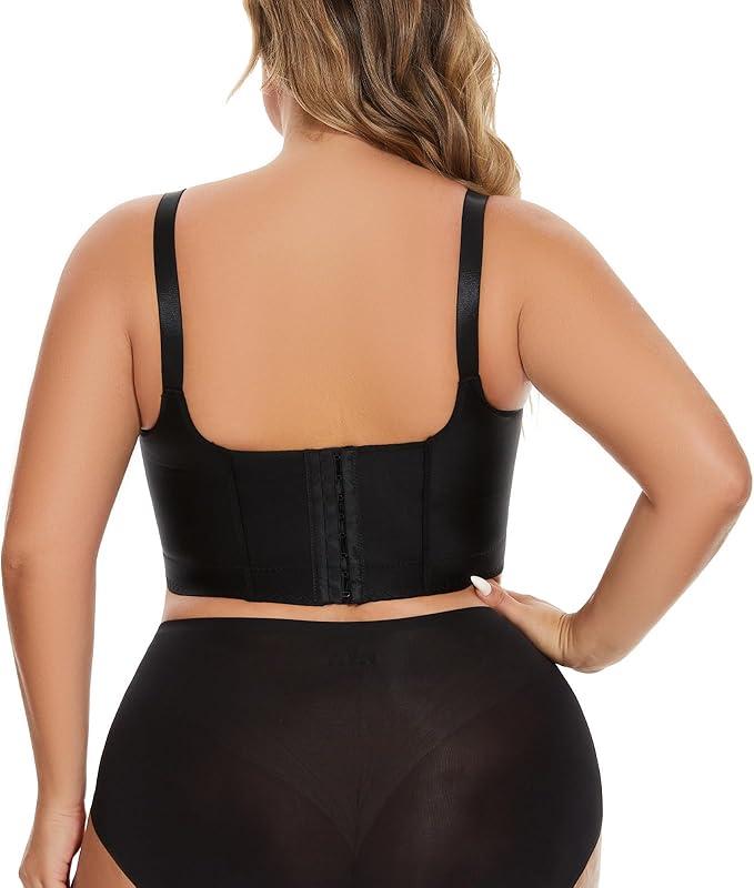 Plus size woman's bra, comfortable, slimming and anti-sagging