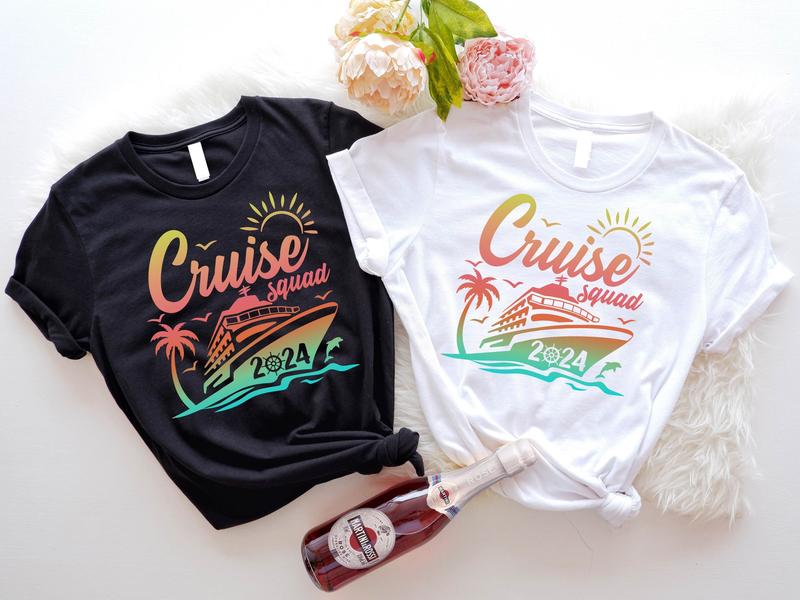 Cruise Squad T-Shirt, Cruise Trip Shirt, Cruise Vacation Tee, Matching Cruise Family Tee, Birthday Cruise Gift Shirt, Family Vacation T-Shirt.