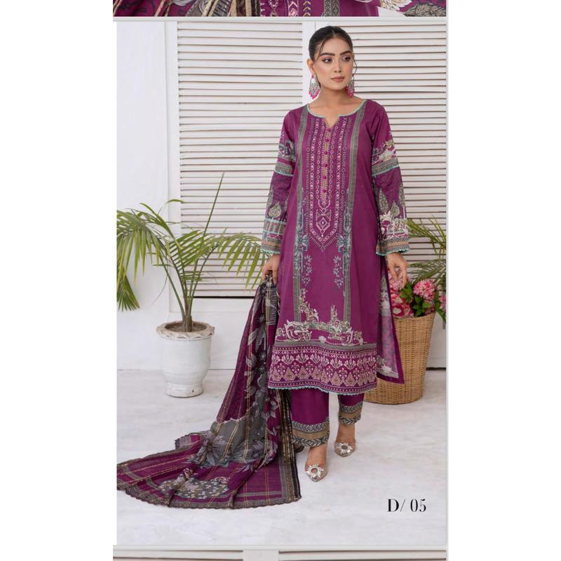 Traditional Pakistani Salwar Kameez Suit - D05