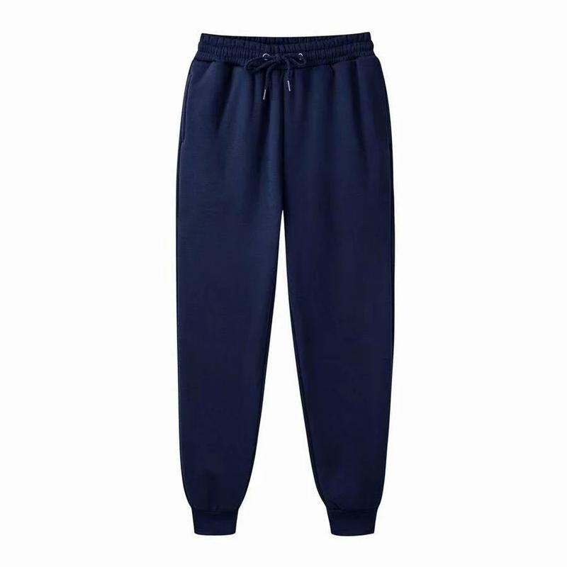 Fashion Womens Casual Sports Pants Running Workout Jogging Warm Fleece Trousers Couple Solid Outdoors Sweatpants Streetwear