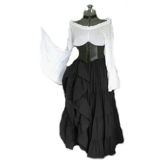 Victorian Gothic Dinner Queen Dress Medieval Retro Elf Princess Lolita Party Dress Ladies Retro Cosplay Ball Dress