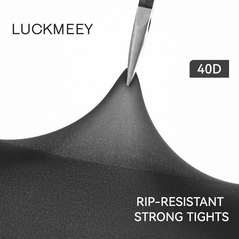 LUCKMEEY Tight Rip-resistant Strong Tight Revolutionary Fiber Comfort Bridal Stockings Christmas