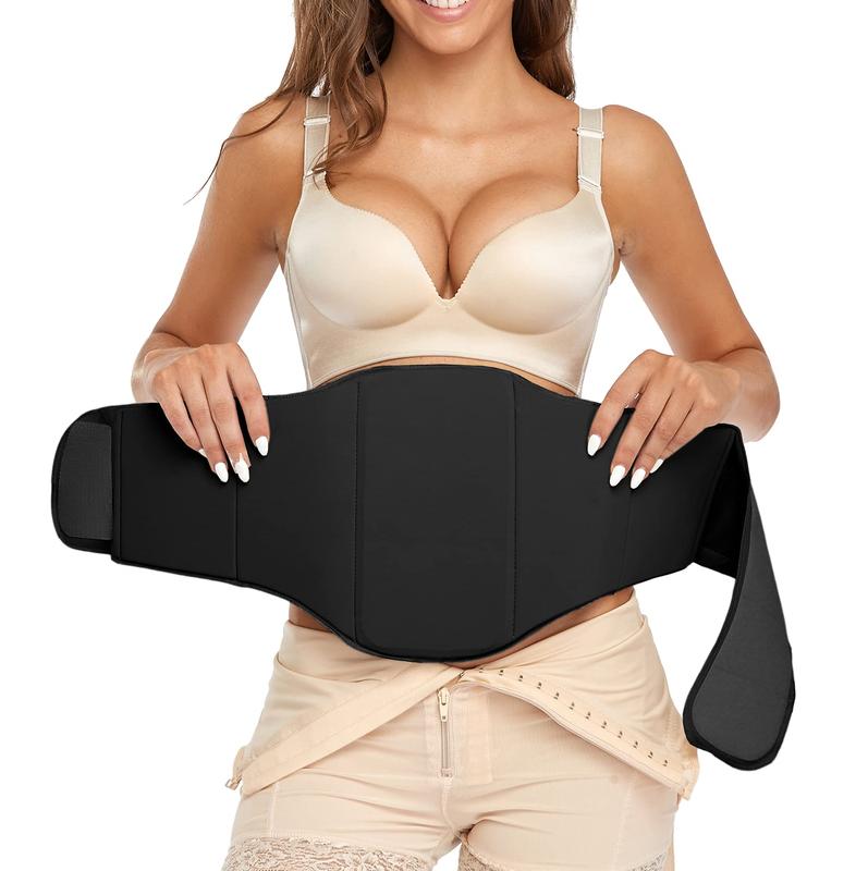 360 Lipo Foam Abdominal Compression Board Wrap | Post-Surgery Liposuction, Tummy Tuck, and Waist Cincher Recovery Belt - Slimming Body Shaper for Women