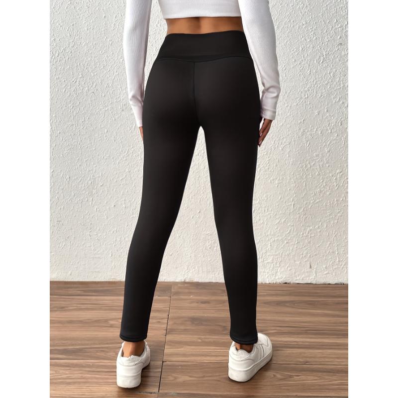 Cozy Thermal Leggings - Ultra Soft, Stretchy, and Warm Winter Pants for Women - Fall and Winter Essential Clothing for Cold Weather