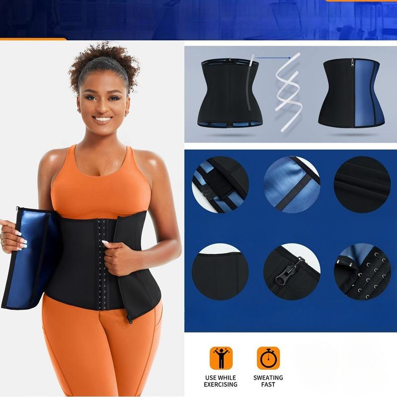 Women's Waist Trainer, Adjustable Waist Cincher, Elastic Tummy Trainer, Suitable for Daily Running, Fitness, Exercising, Waist Protective Gear, Christmas Gift