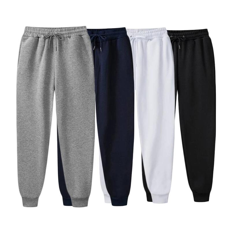 Fashion Womens Casual Sports Pants Running Workout Jogging Warm Fleece Trousers Couple Solid Outdoors Sweatpants Streetwear