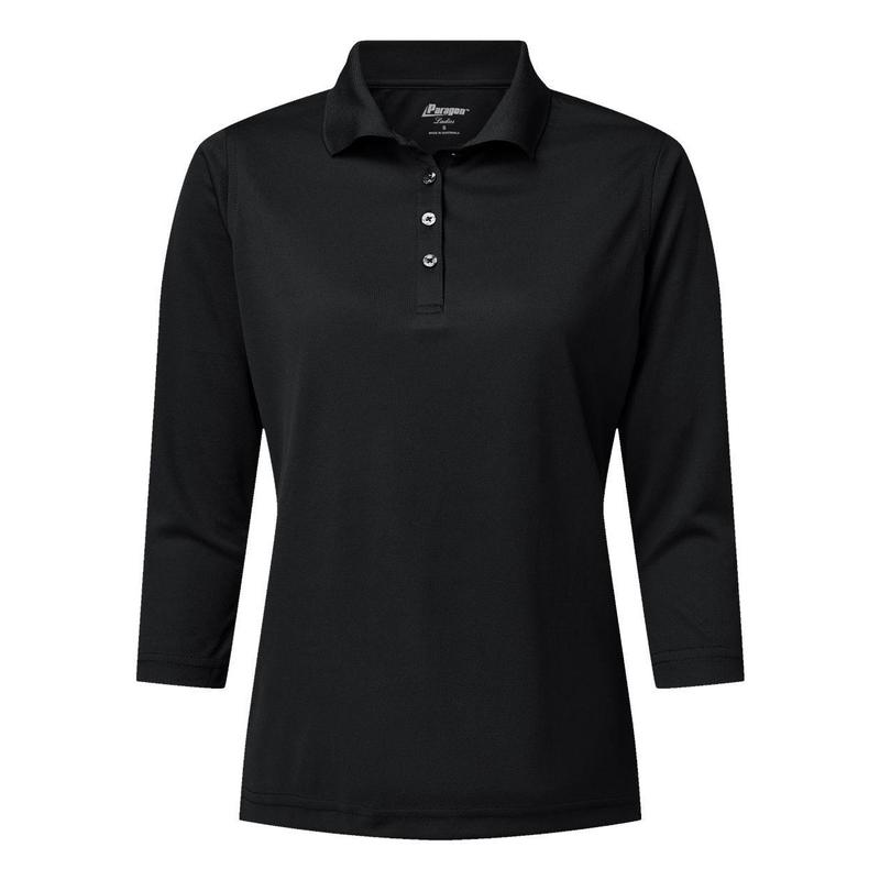 Paragon Women's Lady Palm Three-Quarter Sleeve Polo