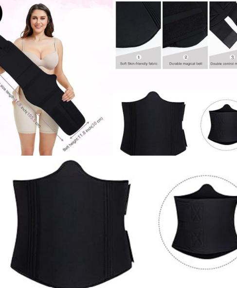 360 Lipo Foam Abdominal Compression Board Wrap | Post-Surgery Liposuction, Tummy Tuck, and Waist Cincher Recovery Belt - Slimming Body Shaper for Women