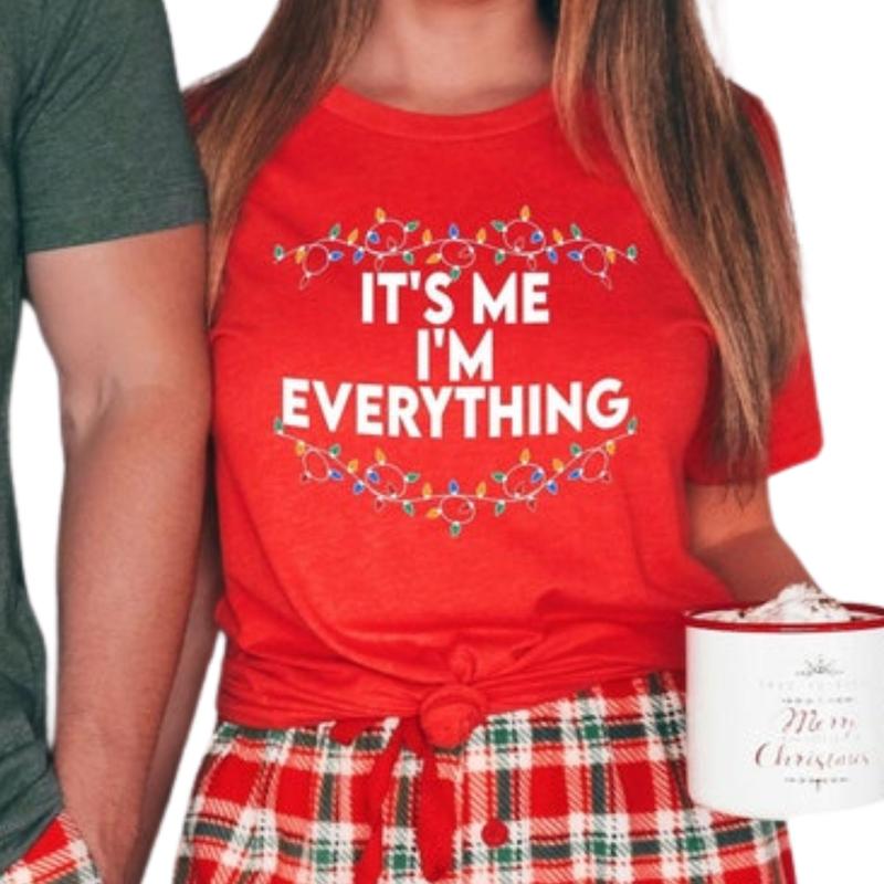 Christmas Shirt, Christmas Couple Matching T-Shirt, Funny Christmas Tee, Christmas Pajama, Vacation Tee