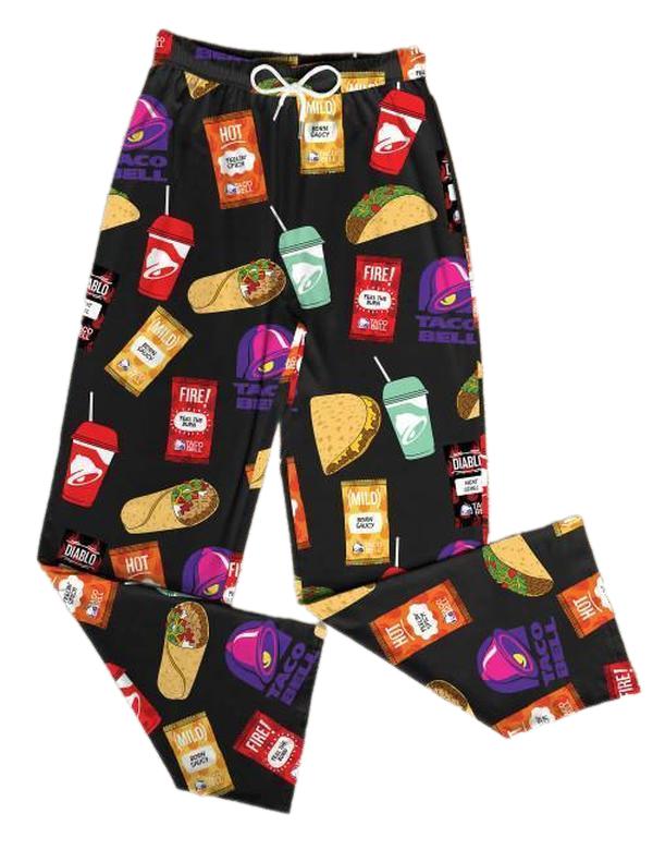 Taco Bell Drawstring Wide Leg Pants for Women Ultimate Comfort & Style for Taco Lovers