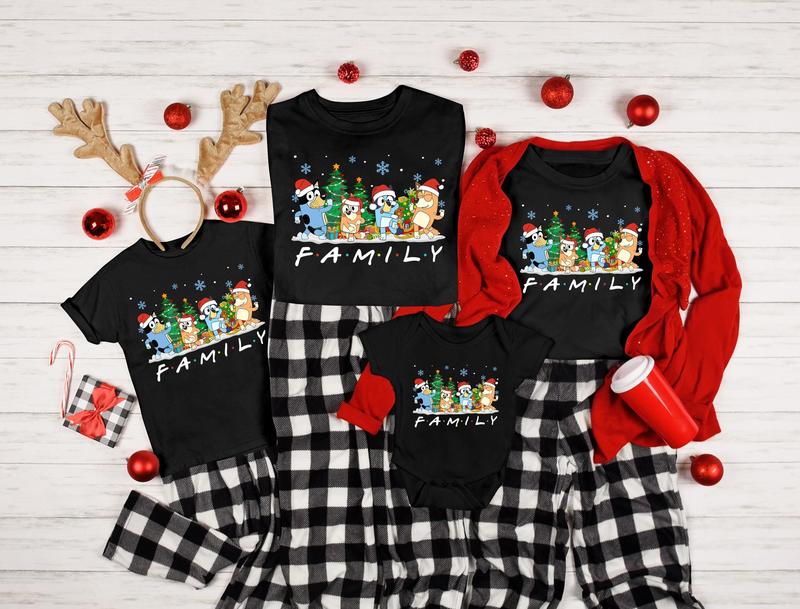 Funny Family Christmas Shirt, Matching Christmas Family Pajamas, Christmas Pjs, Cute Christmas Family Shirt, Christmas Group Shirt, Christmas Matching Tee Top