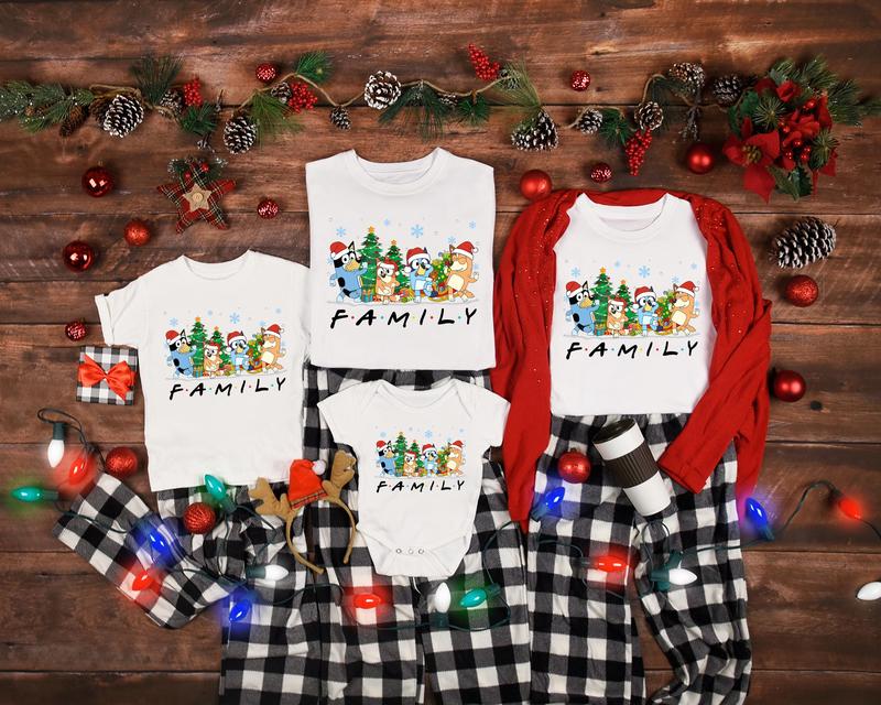 Funny Family Christmas Shirt, Matching Christmas Family Pajamas, Christmas Pjs, Cute Christmas Family Shirt, Christmas Group Shirt, Christmas Matching Tee Top