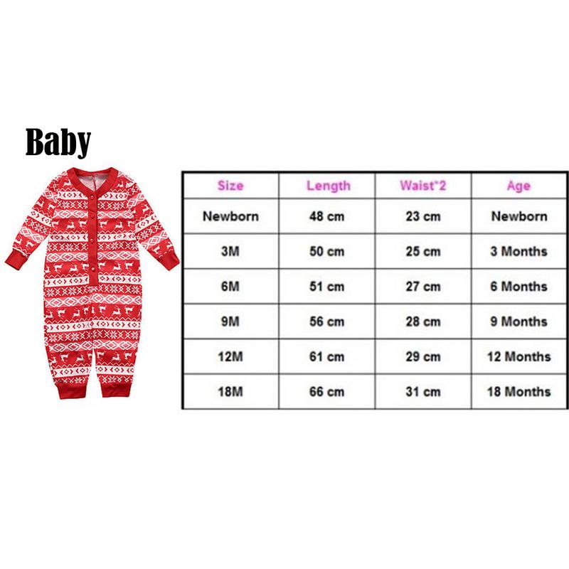 Red Matching Christmas Pajamas For Family, Cute Patterns Family Collection Sleepwear, Christmas Sleepwear Nightwear Long Pajamas