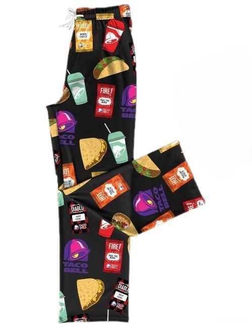 Taco Bell Drawstring Wide Leg Pants for Women Ultimate Comfort & Style for Taco Lovers