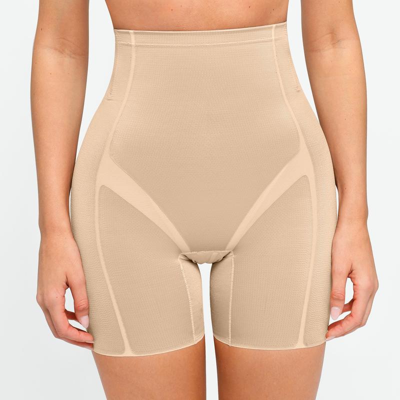 Popilush High-Waisted Booty-Lifting Shaping Shorts