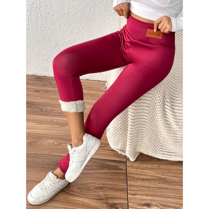 Cozy Thermal Leggings - Ultra Soft, Stretchy, and Warm Winter Pants for Women - Fall and Winter Essential Clothing for Cold Weather