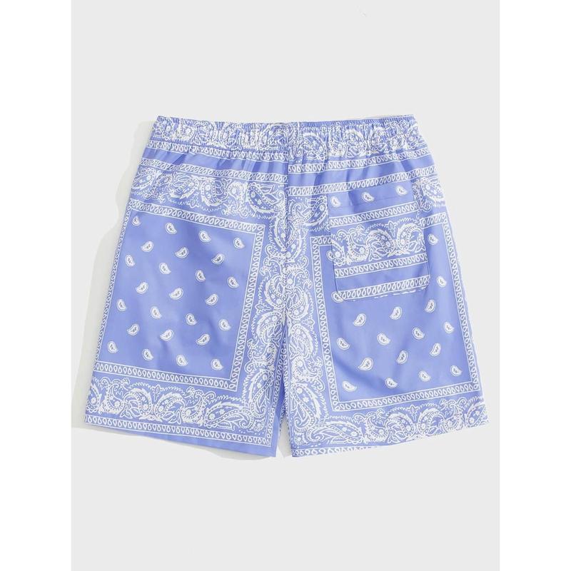 Elastic High Waisted Casual Summer Shorts