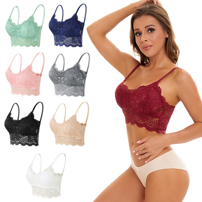 Bra top, women's lace back strap, bra wrap, women's bra style vest