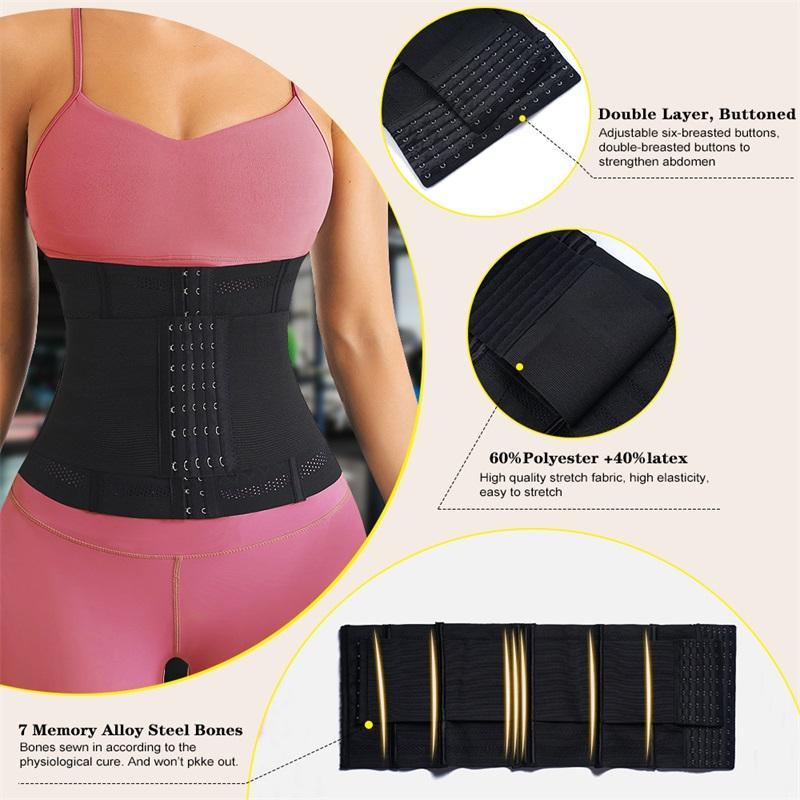 Chrismats & Fall Women's Sports Waist Trainer Belt, Waist Trimmer, Corset Waist Trainer Belt, Sweat Waist Belt, Shapewear, Waist Trainer Body Shaper, Waist Trainer, Fall Outfits 2024, Girdle, Christmas Gift