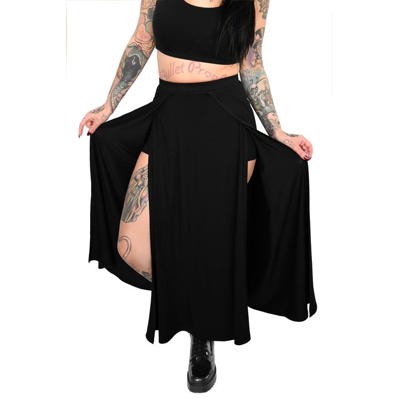 Darla Maxi Skirt With Built in Shorts