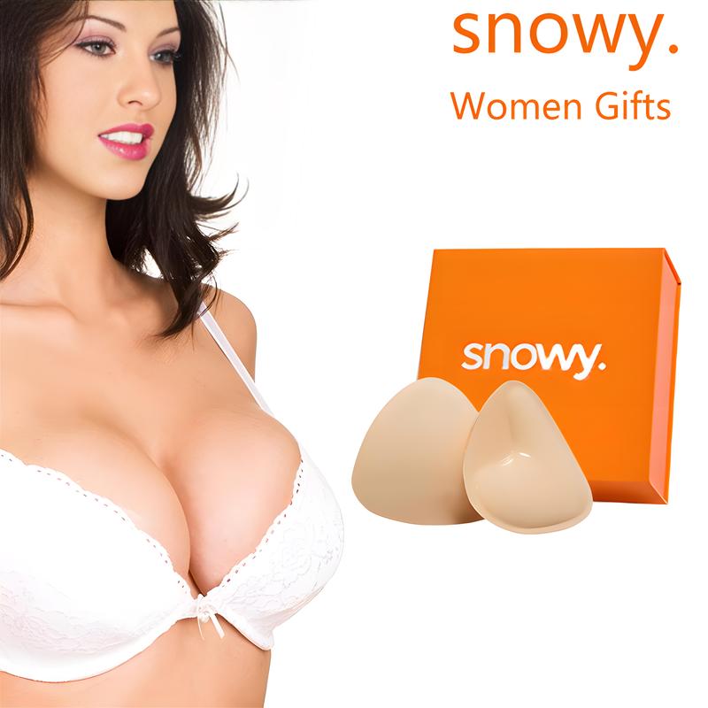 Snowy Sticky Cup Inserts.v.Instant Boost Double Sided Adhesive Bra Cup for Women,Fitted Fitted Underwear Lady Comfort Clothing Accessories Womenswear brand covers push up swim inserts bikini insert seamless sticky