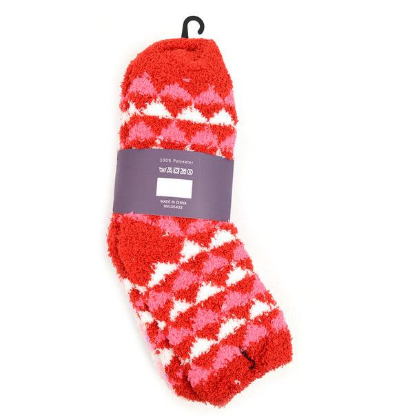 Women's Socks - Assorted 3 Pack Warm Fuzzy Socks