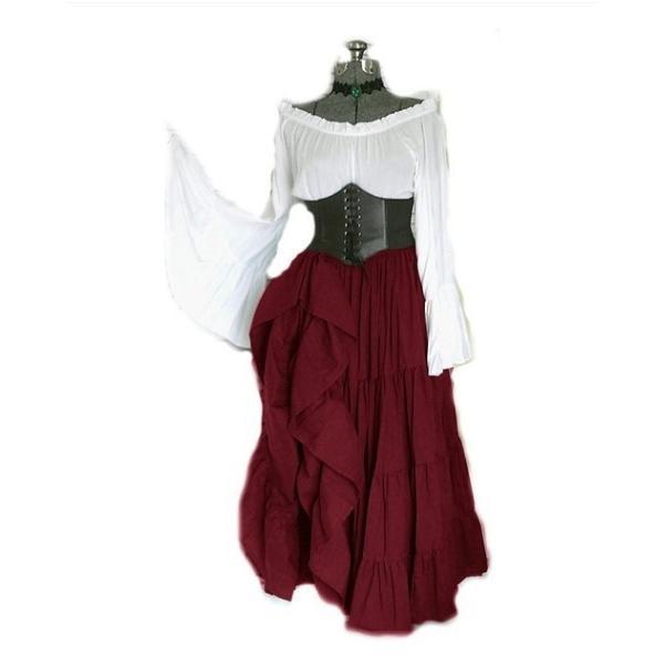 Victorian Gothic Dinner Queen Dress Medieval Retro Elf Princess Lolita Party Dress Ladies Retro Cosplay Ball Dress