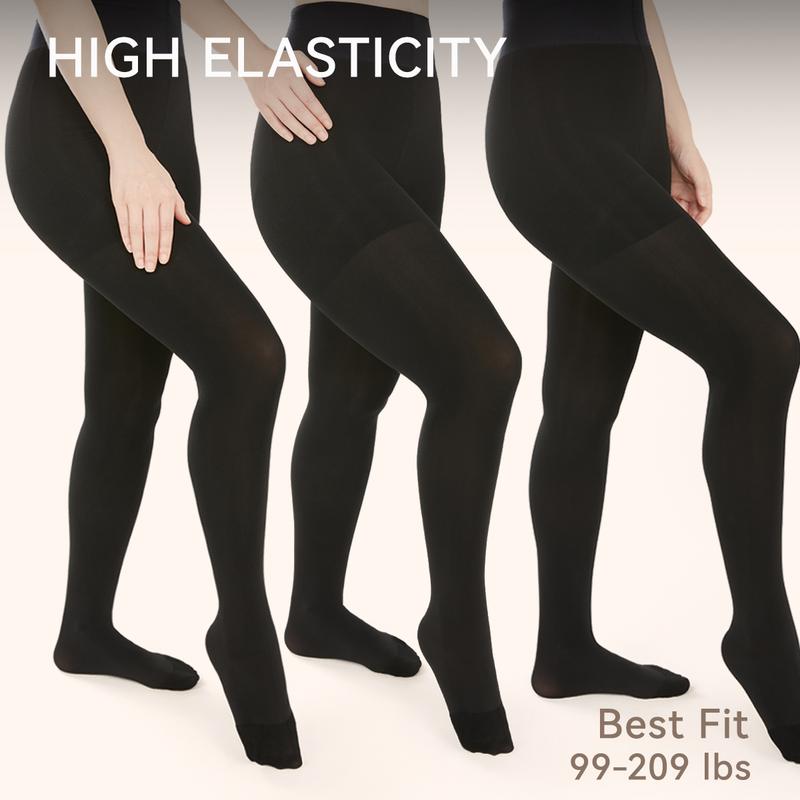 LUCKMEEY Tight Rip-resistant Strong Tight Revolutionary Fiber Comfort Bridal Stockings Christmas