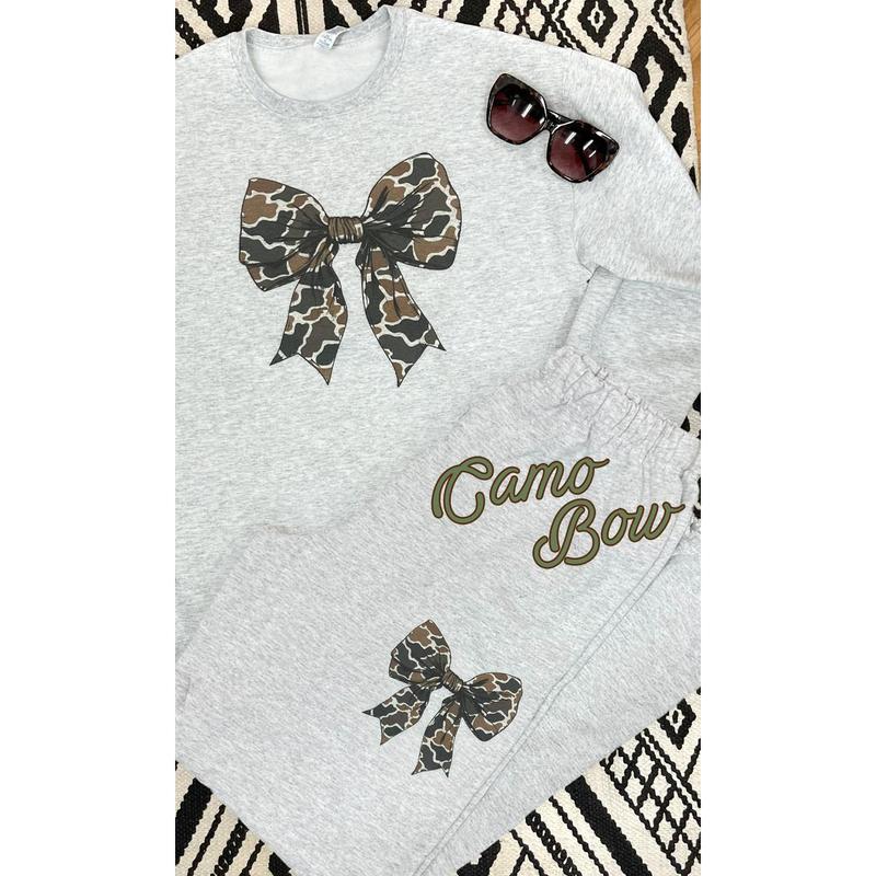 Big On Bows Graphic Sweatpants