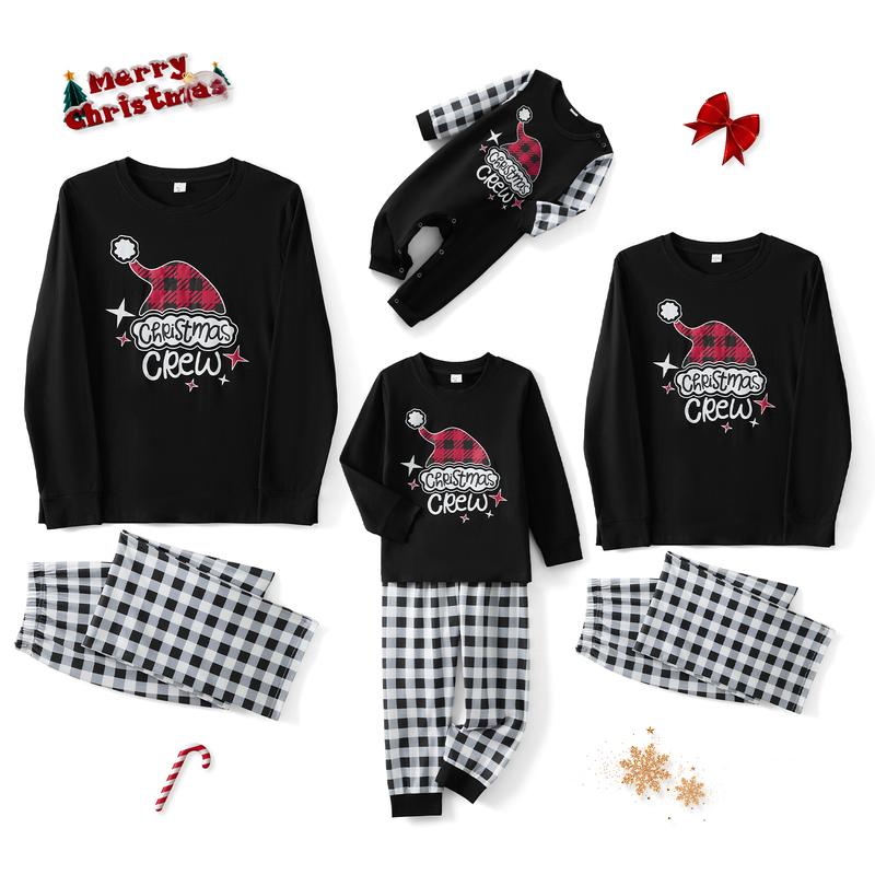 Family Christmas Pjs Matching Sets Baby Christmas Matching Sets for Adults and Kids Holiday Xmas Sleepwear Set