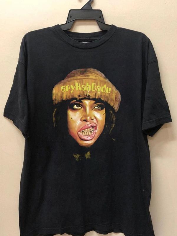 Erykah 90s Music Rock, Gifts for Fans, Graphic Shirt, Erykah Badu 2024 Shirt, Sweatshirt , Sweater , Hoodie, Fall Sweatshirt Tops Unisex