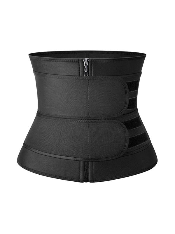 Men's Zipper Velcro Adjustable Waist Trainer, Casual Tummy Control Waist Cincher, Summer Wear 2024, Men's Shapewear for Daily Use