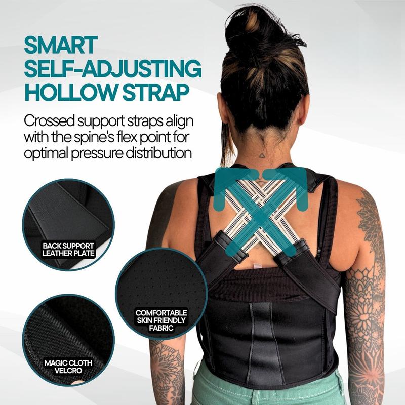 Posture Corrector for Women and Men - Adjustable Shoulder Brace for Back and Spine Alignment - Womenswear, Bodysuits