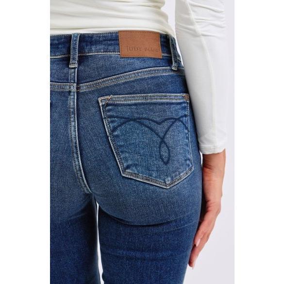 The Theresa Judy Blue Thermal Jeans