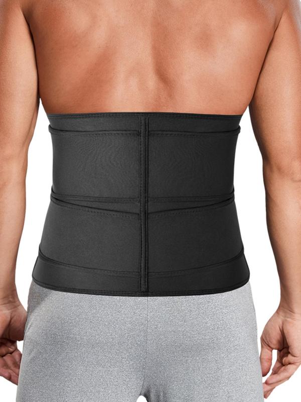 Men's Zipper Velcro Adjustable Waist Trainer, Casual Tummy Control Waist Cincher, Summer Wear 2024, Men's Shapewear for Daily Use