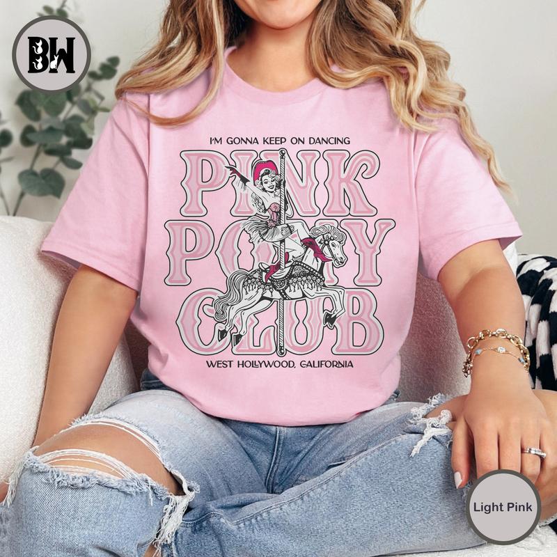 Chappell Roan T-Shirt, Comfort Colors Shirt, Pink Pony Club Shirt, Chappell Roan Merch, Fan Tee, Merch Gift