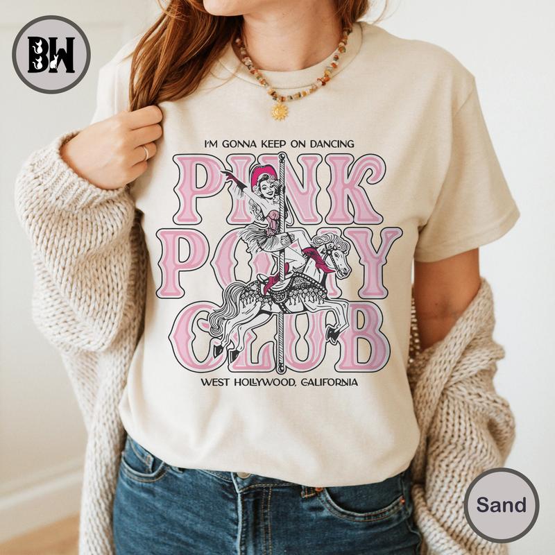 Chappell Roan T-Shirt, Comfort Colors Shirt, Pink Pony Club Shirt, Chappell Roan Merch, Fan Tee, Merch Gift