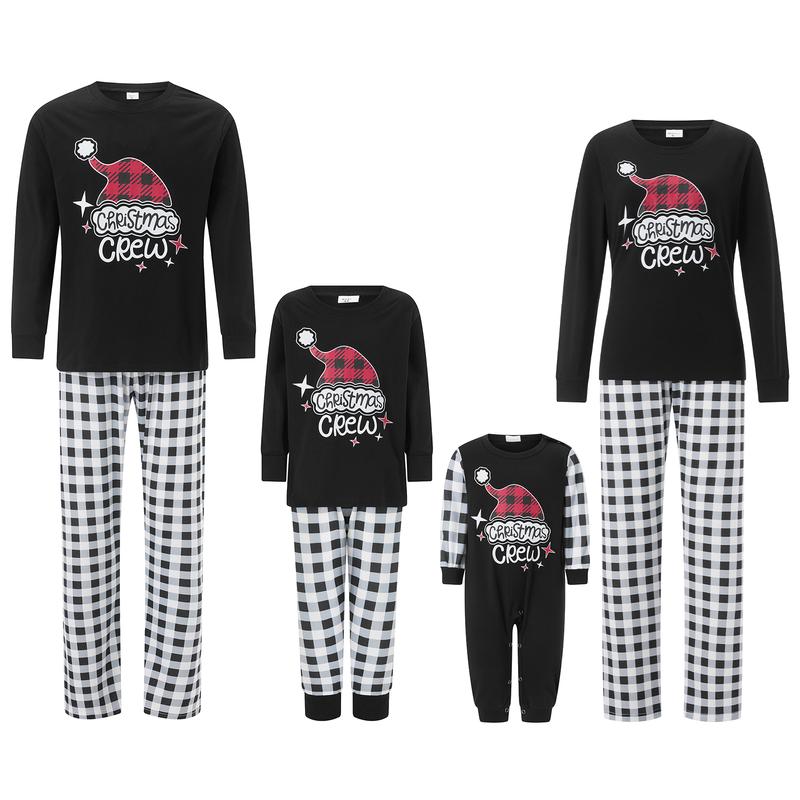 Family Christmas Pjs Matching Sets Baby Christmas Matching Sets for Adults and Kids Holiday Xmas Sleepwear Set