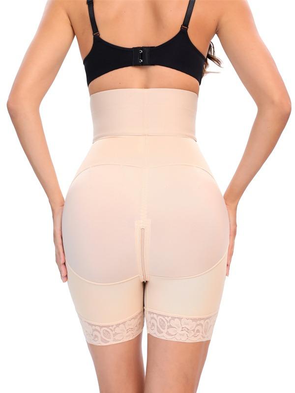 YMERCH Tummy Control Shapewear for Women Fajas Colombianas Postparto Body Shaper Shorts Butt Lifter with Zipper Crotch shapewear womenswear fajas colombianas Compression Fit Bra Underwear Lady Comfort Sexy Basic Minimalist