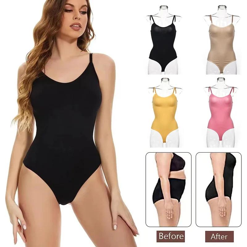 Seamless Shapewear Bodysuit Slimming Girdle Women 1Piece Body Shaper Tummy Control Jumpsuits No Steel Ring Waist Trainer Corset