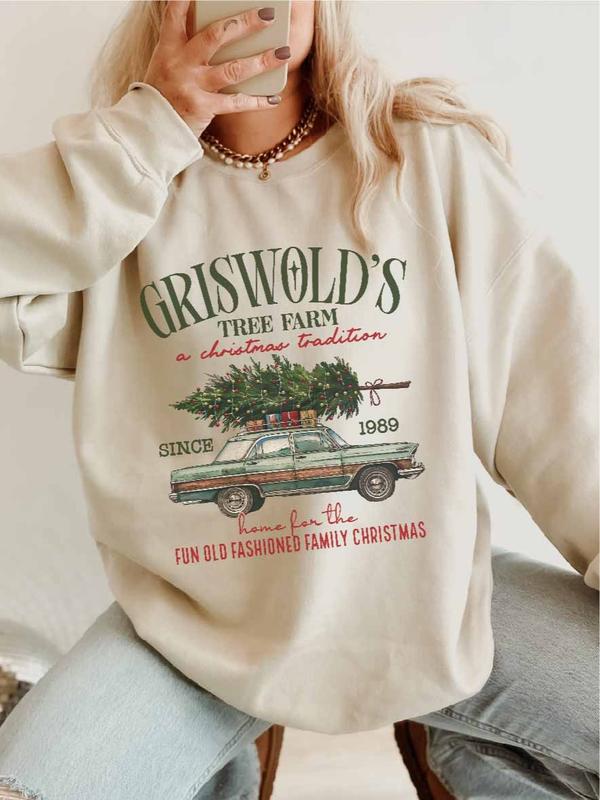 Griswold's Christmas Tree Farm ~ Unisex Apparel Relaxed Fit Printed in the USA Clothing Womenswear Casual and Comfortable