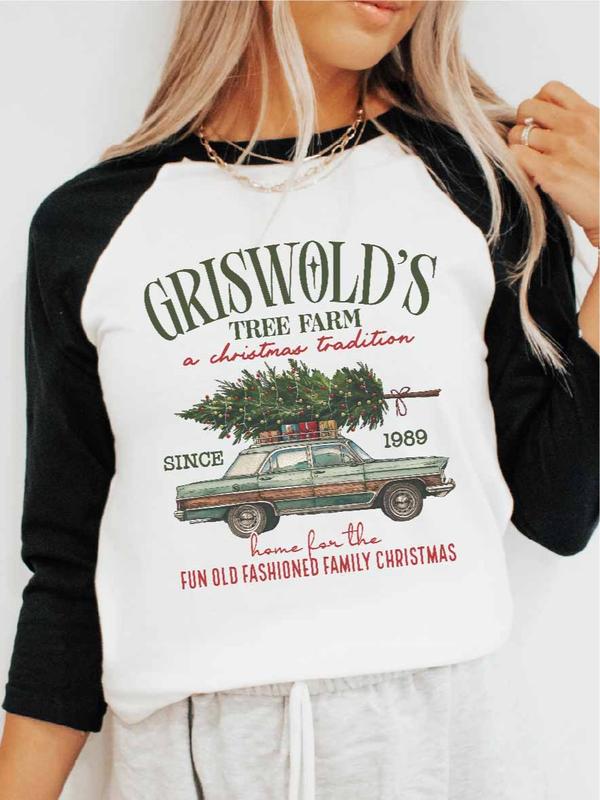 Griswold's Christmas Tree Farm ~ Unisex Apparel Relaxed Fit Printed in the USA Clothing Womenswear Casual and Comfortable